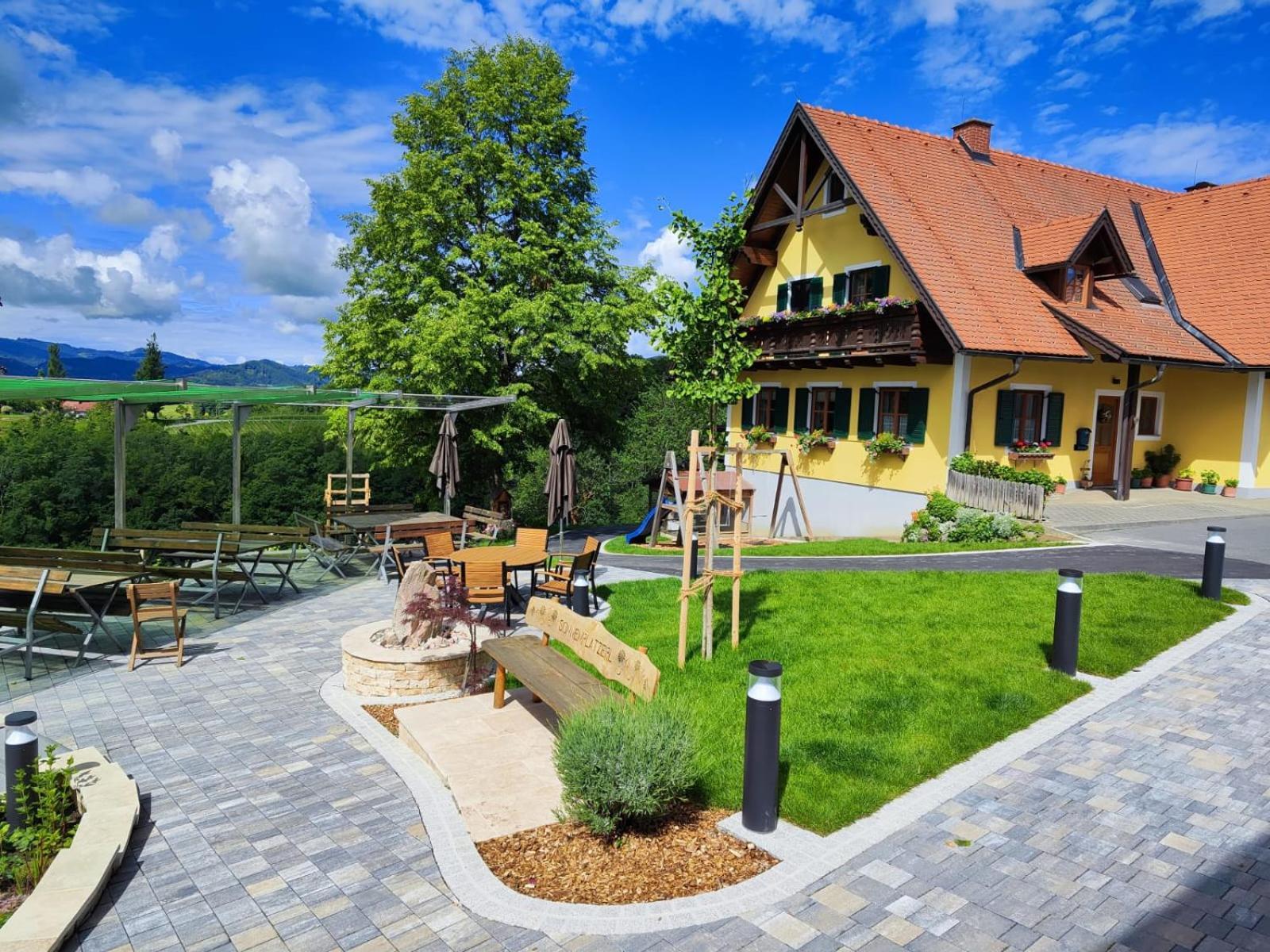 Bed and Breakfast Weingut Fellner Лойчах Екстер'єр фото